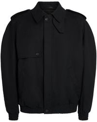 MM6 by Maison Margiela - Cotton Twill Jacket - Lyst