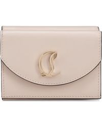 Christian Louboutin - Loubi54 Leather Compact Wallet - Lyst
