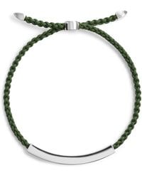 Monica Vinader - Sterling Linear Bold Cord Bracelet - Lyst