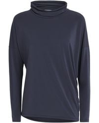 Issey Miyake - Drape Jersey Top - Lyst