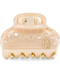 Alexandre De Paris - Plated Crystal-Embellished Claw Hair Clip - Lyst