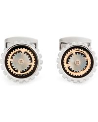 Tateossian - Rotare Gear Cufflinks - Lyst