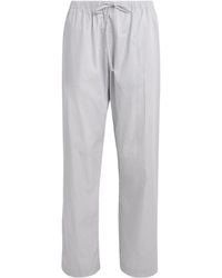 Leset - Cotton-Blend Stripe Yoshi Trousers - Lyst