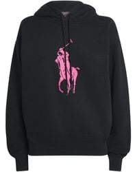 Polo Ralph Lauren - Cotton-Blend Pony Hoodie - Lyst