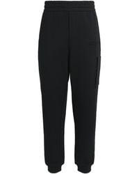 Moncler - Cotton Logo Sweatpants - Lyst