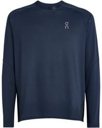 On Shoes - Performance Lg-Sleeve Running T-Shirt - Lyst