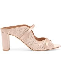 Malone Souliers - Satin Norah Heeled Sandals 70 - Lyst