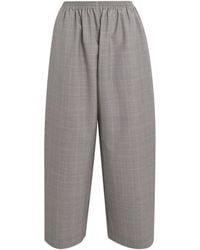Eskandar - Virgin Wool Check Japanese Trousers - Lyst