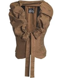 Vivienne Westwood - Ruched Kendall Corset Top - Lyst