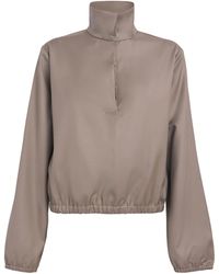Loulou de Saison - Virgin Wool Stand-Collar Jacket - Lyst