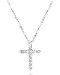 Graff - And Diamond Classic Necklace - Lyst