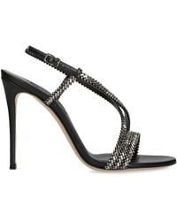 Casadei - Leather Julia Josephine Heeled Sandals 110 - Lyst
