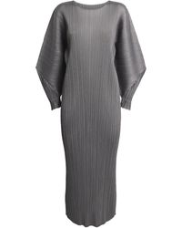 Pleats Please Issey Miyake - Skyline Midi Dress - Lyst