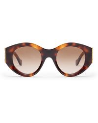 Loewe - Maxi Anagram Butterfly Sunglasses - Lyst
