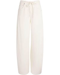 Citizens of Humanity - Denim Brynn Drawstring Trousers - Lyst