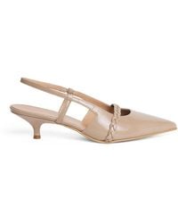 JOSEPH - Patent Leather Anisa Slingback Pumps 30 - Lyst