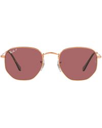 Ray-Ban - Rb3548N Hexagonal Flat Lenses Irregular Sunglasses - Lyst