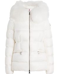 Moncler - Shearling-Trim Boed Puffer Jacket - Lyst
