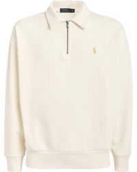 Polo Ralph Lauren - Cotton Quarter-Zip Sweatshirt - Lyst