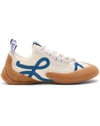 Loewe - Suede-Nylon Grip Sneakers - Lyst