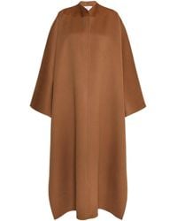 Max Mara - Cashmere Long Cape Coat - Lyst
