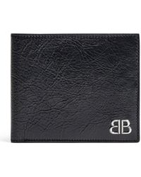Balenciaga - Leather Monaco Bifold Wallet - Lyst