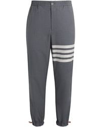 Thom Browne - Wool 4-Bar Trousers - Lyst