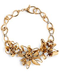 Weekend by Maxmara - Floral Chain Necklace - Lyst