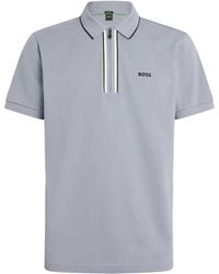 BOSS - Stretch Cotton Philix Polo Shirt - Lyst