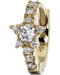 Maria Tash - Diamond Star Eternity Hoop Earring - Lyst