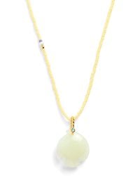 Anni Lu - Plated Beaded Catch Of The Day Necklace - Lyst