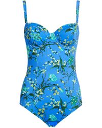Erdem - Floral Swimsuit - Lyst