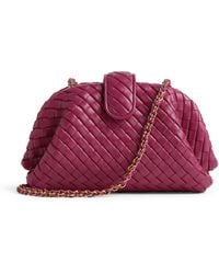 Bottega Veneta - Small Leather Lauren 1980 Clutch Bag - Lyst