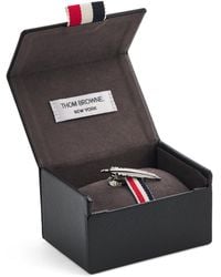 Thom Browne - Sterling Feather Tie Bar - Lyst