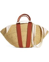 Muuñ - Medium Straw Sophie Tote Bag - Lyst