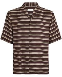 Sandro - Stripe Short-Sleeve Shirt - Lyst