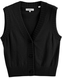 Chinti & Parker - Wool-cashmere Buttoned Sweater Vest - Lyst