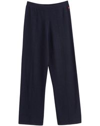 Chinti & Parker - Wool-cashmere Wide-leg Sweatpants - Lyst
