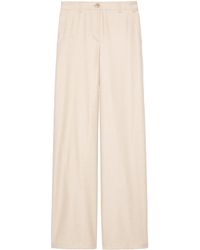 MAX&Co. - Virgin Wool-Blend Wide-Leg Trousers - Lyst