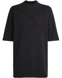 Rick Owens - Cotton Jumbo Pentastitch T-Shirt - Lyst