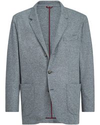 Brunello Cucinelli - Cashmere Jersey Blazer - Lyst