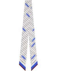Givenchy - Silk Twill Signature Scarf - Lyst