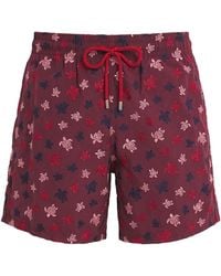 Vilebrequin - Embroidered Turtle Mistral Swim Shorts - Lyst