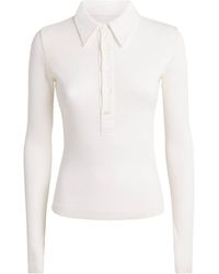 Citizens of Humanity - Organic Cotton-Blend '60S Polo Shirt - Lyst