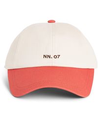 NN07 - Cotton Logo Baseball Cap - Lyst