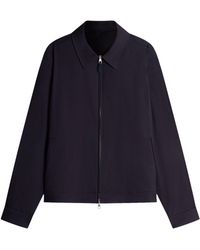dunhill - Wool-Silk Shirt Jacket - Lyst