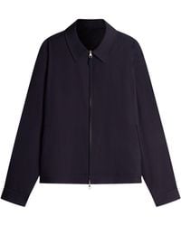 dunhill - Wool-Silk Shirt Jacket - Lyst