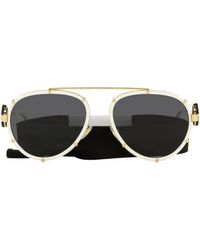 Versace - Vintage Icon Pilot Sunglasses - Lyst