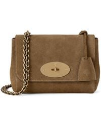 Mulberry - Suede Lily Shoulder Bag - Lyst