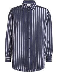 Claudie Pierlot - Poplin Striped Shirt - Lyst